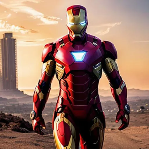 Prompt: Marvel, Tony Stark, iron-man suit-up, hd ultra 4k, cinematic, hyper-realistic
