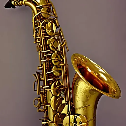 Prompt: saxophone