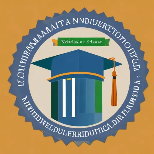 Prompt: A logo for nonprofit higher education institute 