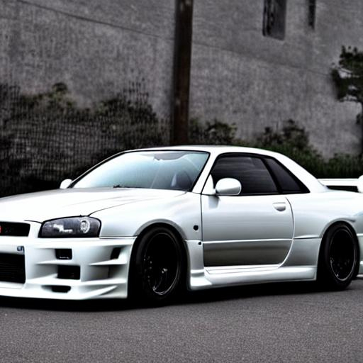 Nissan Skyline R34 | OpenArt