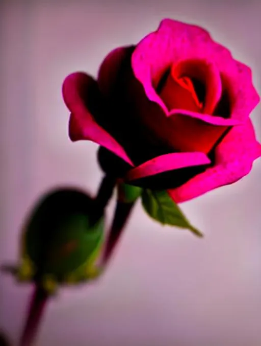 Pink Rosebud Photograph by Fotografía Y Contenido - Fine Art America