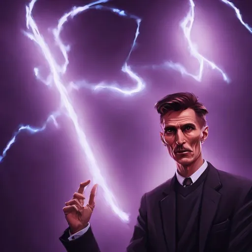 Prompt: nikola tesla realitis