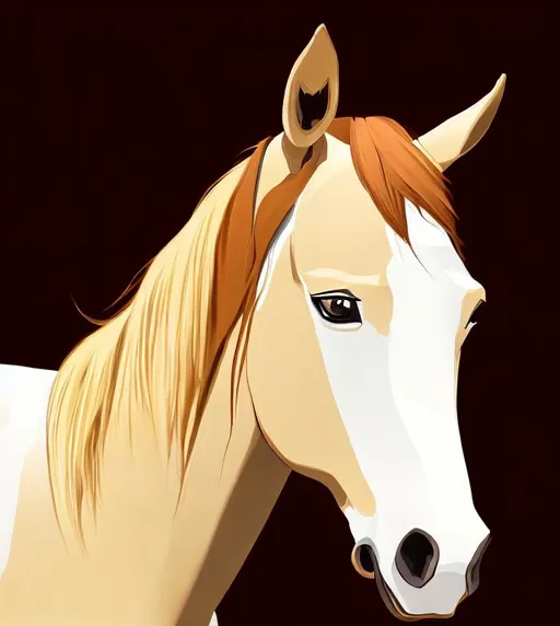 Prompt: a beautiful stuning buckskin horse, good proportion, perfect symetrical