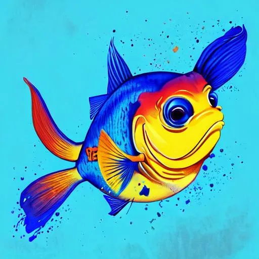 Prompt: logo ikan untuk bisnis