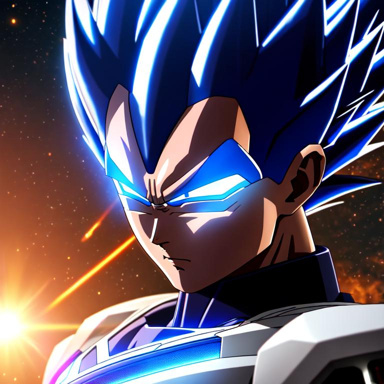 Robot Ultra instinct vegeta, Highly Detailed, Hyperr... | OpenArt