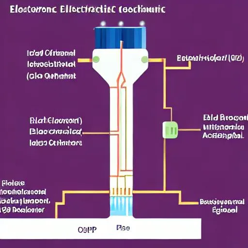 Prompt: reference electrode and ise electrode chemical diagram
