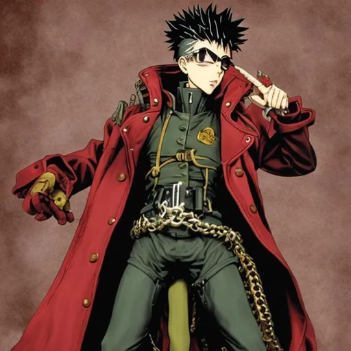 Prompt: Vash the stampede
