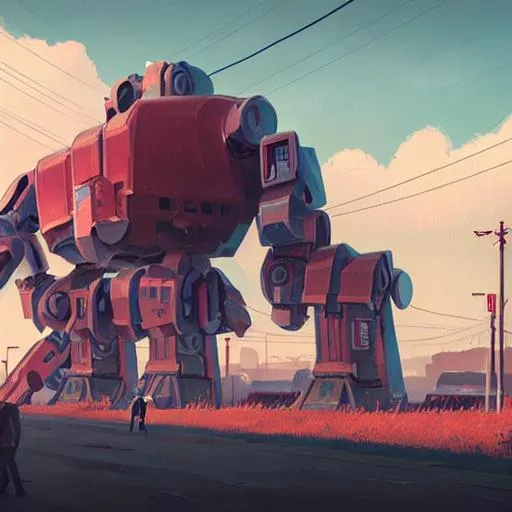 8k resolution, Simon Stålenhag concept art, dynamic... | OpenArt