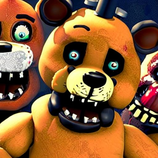 promo image of five nights at freddys OpenArt