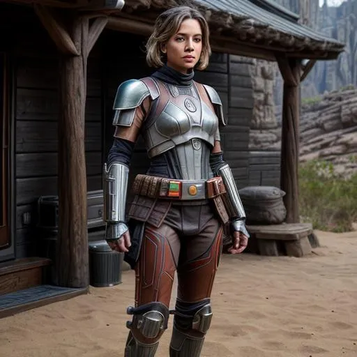 Prompt: Create a photograph of a  Jedi, old republic armor, extremely detailed environment, detailed background, intricate, detailed skin, natural colors , professionally color graded, full body