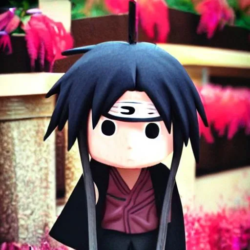 Prompt: mini itachi uchiha
