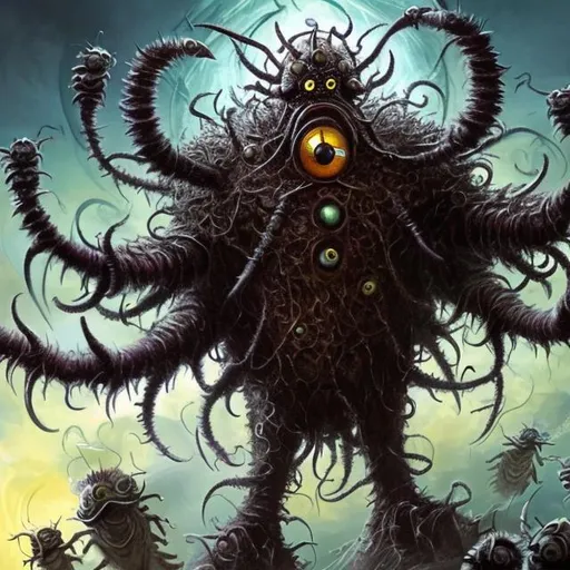 Prompt: The Swarmlord GOD


