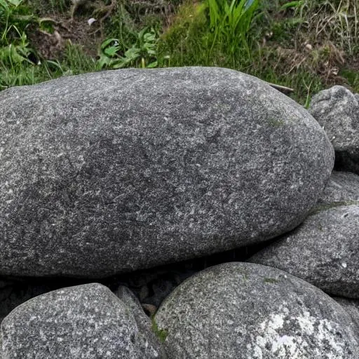 Prompt: A Basic Grey Rock