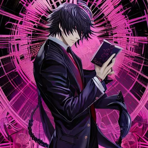 Diabolik Lovers  Anime Fan art, Manga boy, purple, black