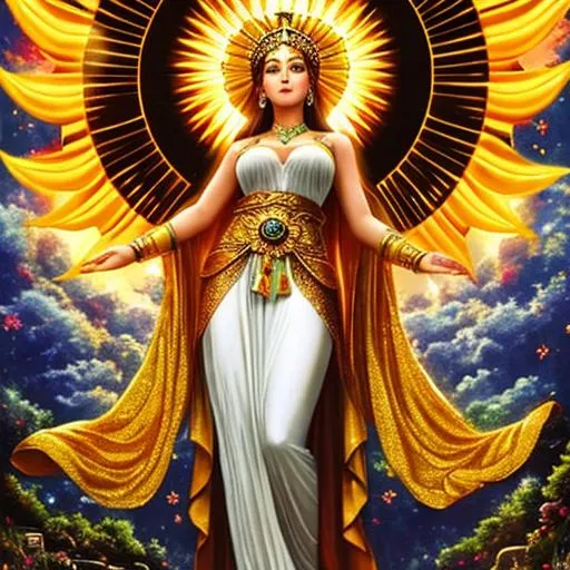 the goddess of the sun | OpenArt