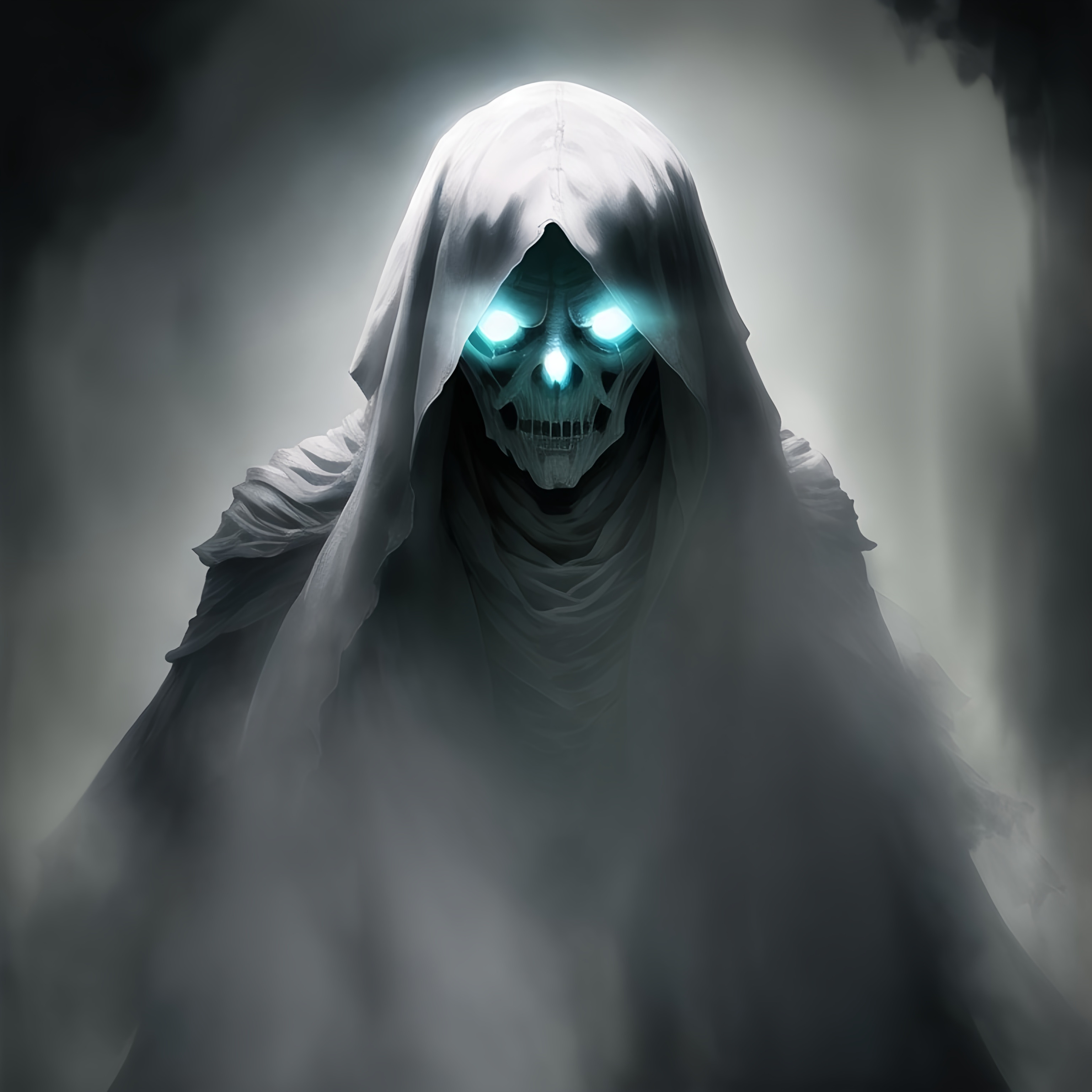 Ghostly wraith of shadows