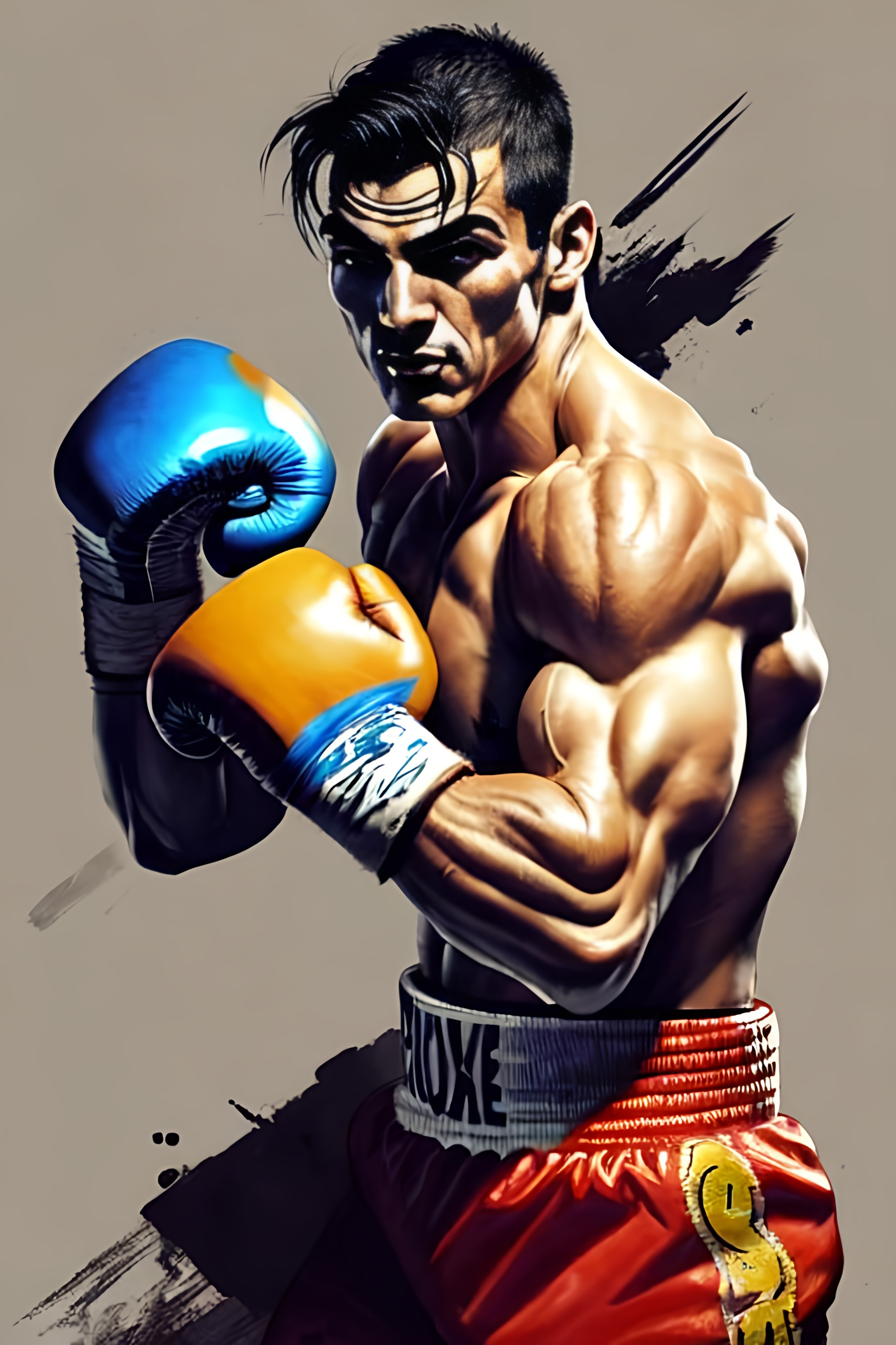 boxer fighter rocky
