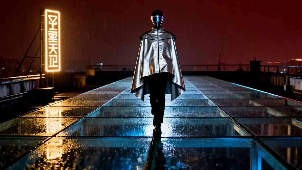 Neon Heroes In The Night