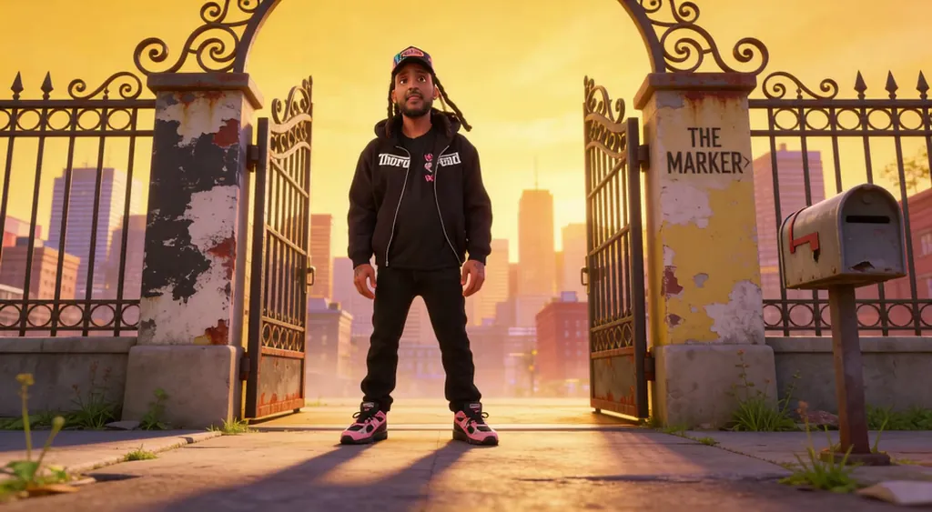 Neon Resolve Through Grit and Glory