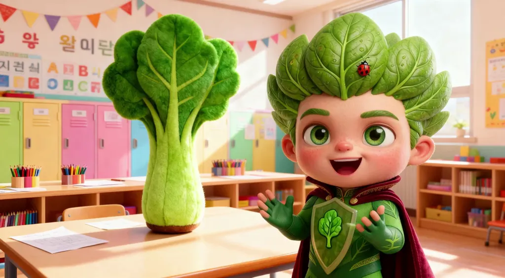 Veggie Power at Kindergarten