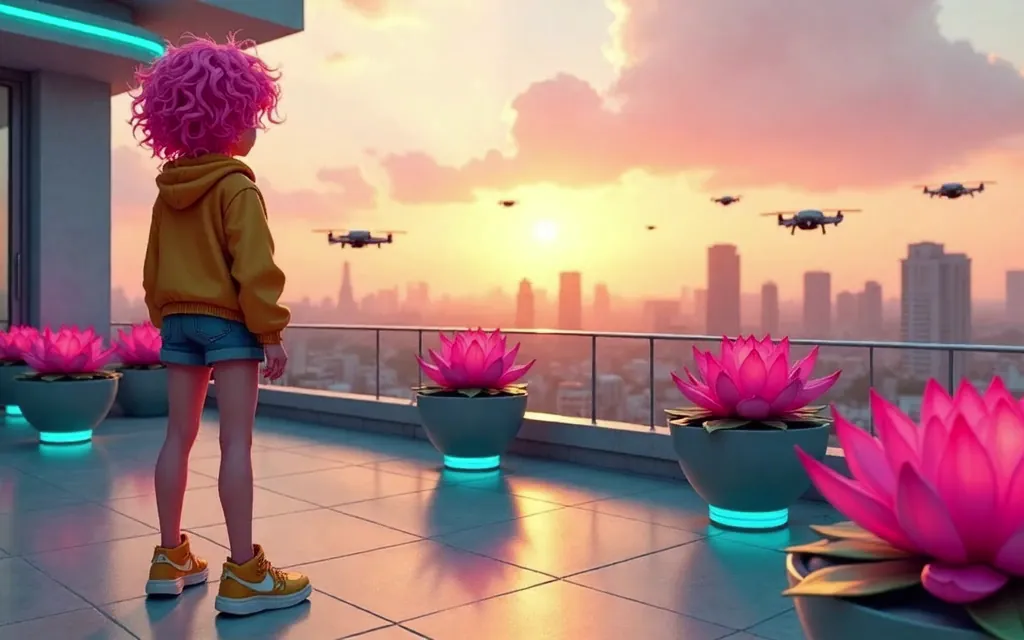 Electric Neon Daydream