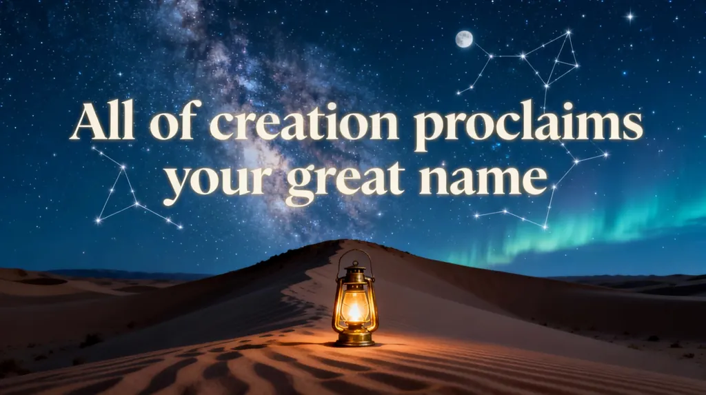 Living Among You — A Cinematic Lyric Journey