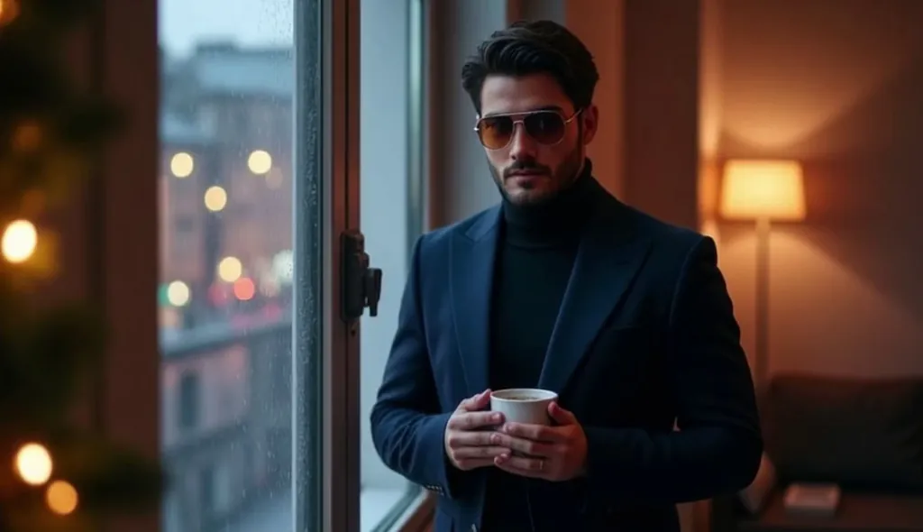 Snowbound Letters and City Lights