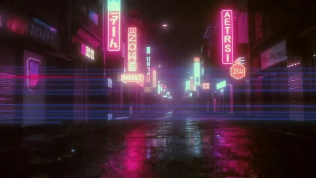 Neon City Pixel Dream