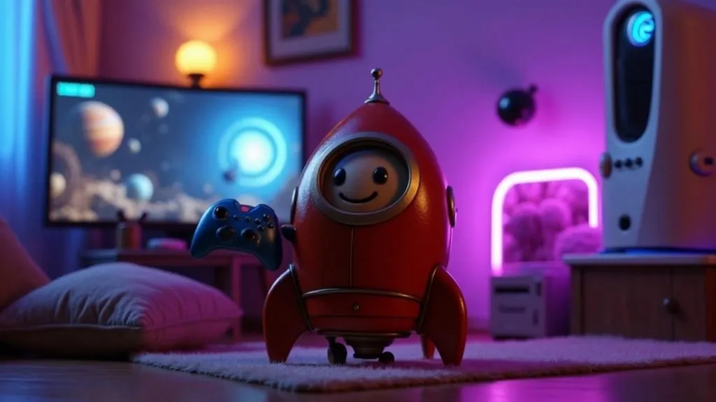 Late-Night Gaming Blastoff