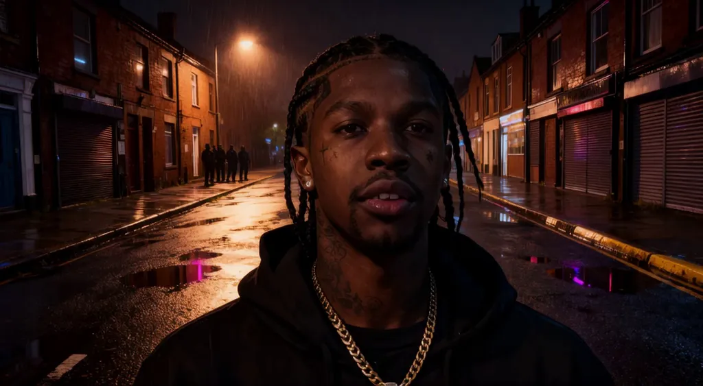 Procession Through Night Rain