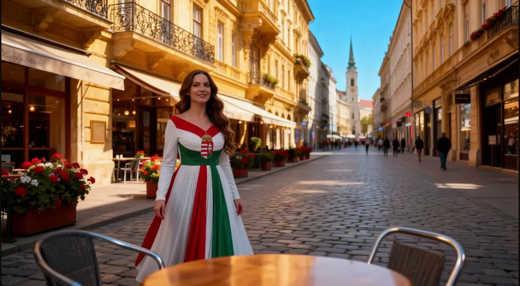 Sunlit Pride Through Hungary