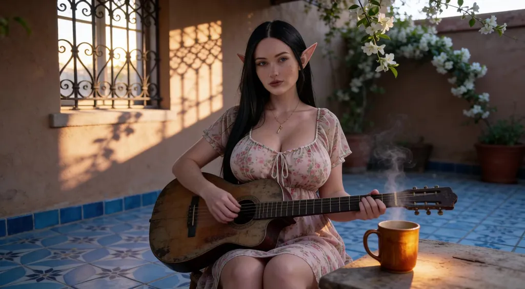 Hacienda Hymn at Golden Hour