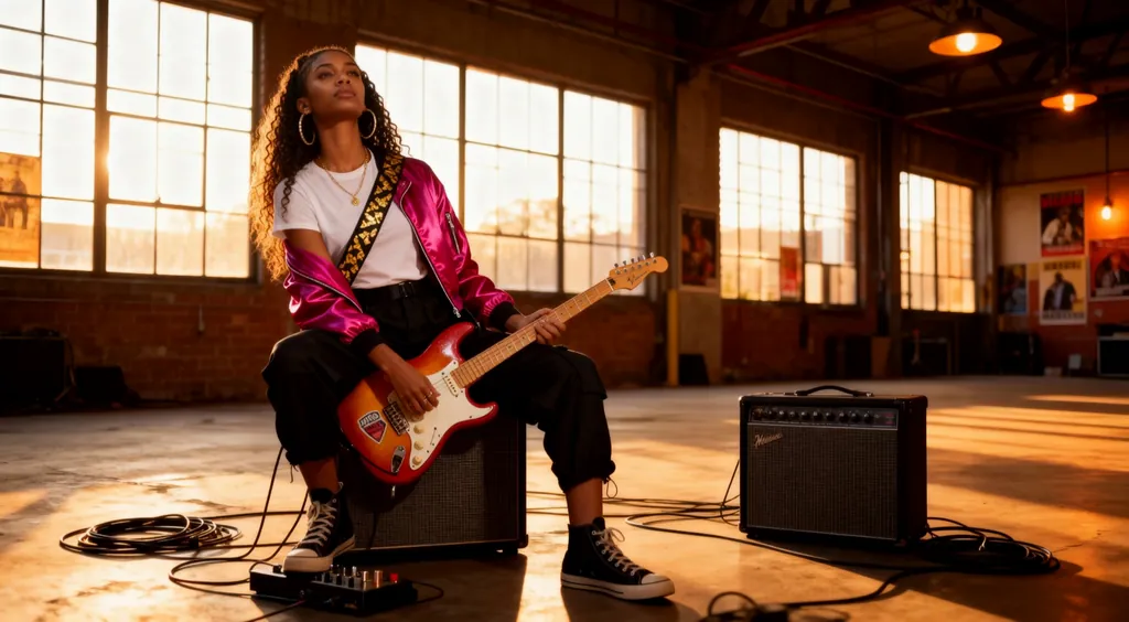 Rooftop Runway Guitar One-Take