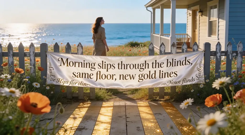 Every New Day by the Ocean Field