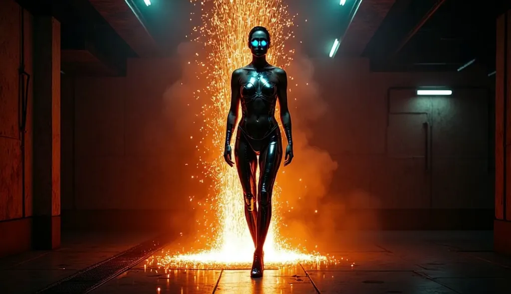 Neon Rebellion: Becoming Human