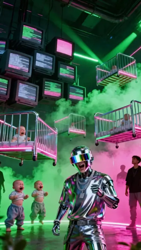 Chrome Nursery Cyberpunk Roast