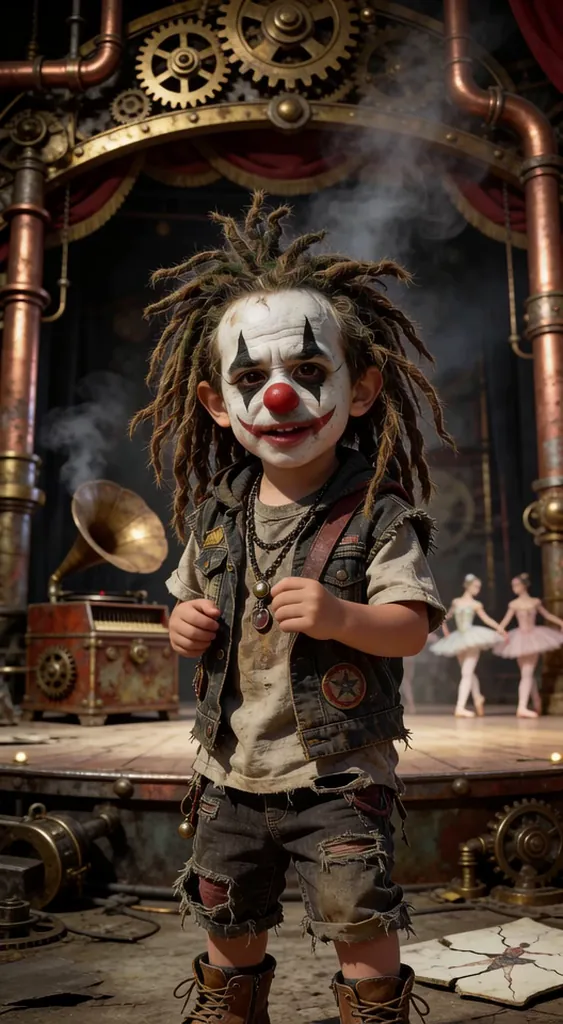 Clockwork Lament Under the Big Top