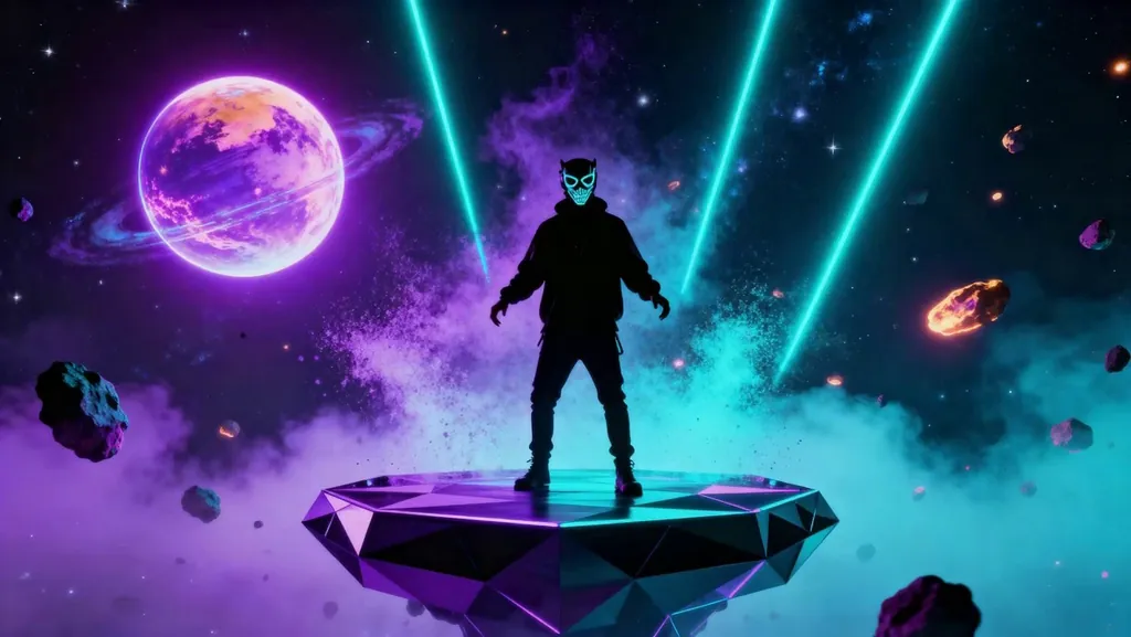 Cosmic Trap: Neon Orbit Stage