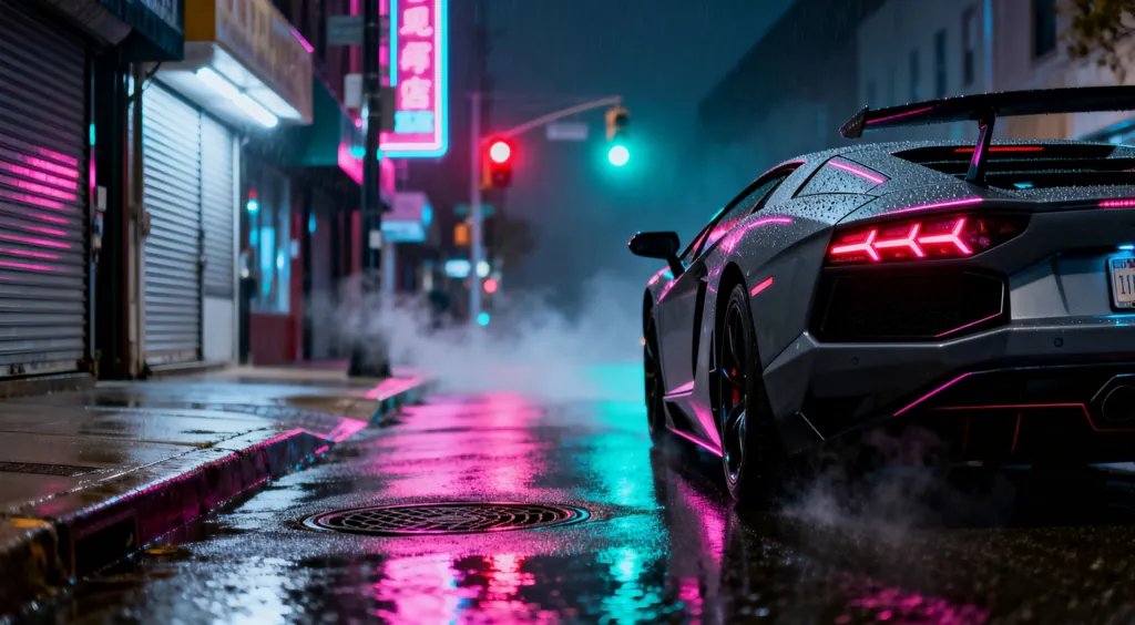 Neon Night Drive Statement