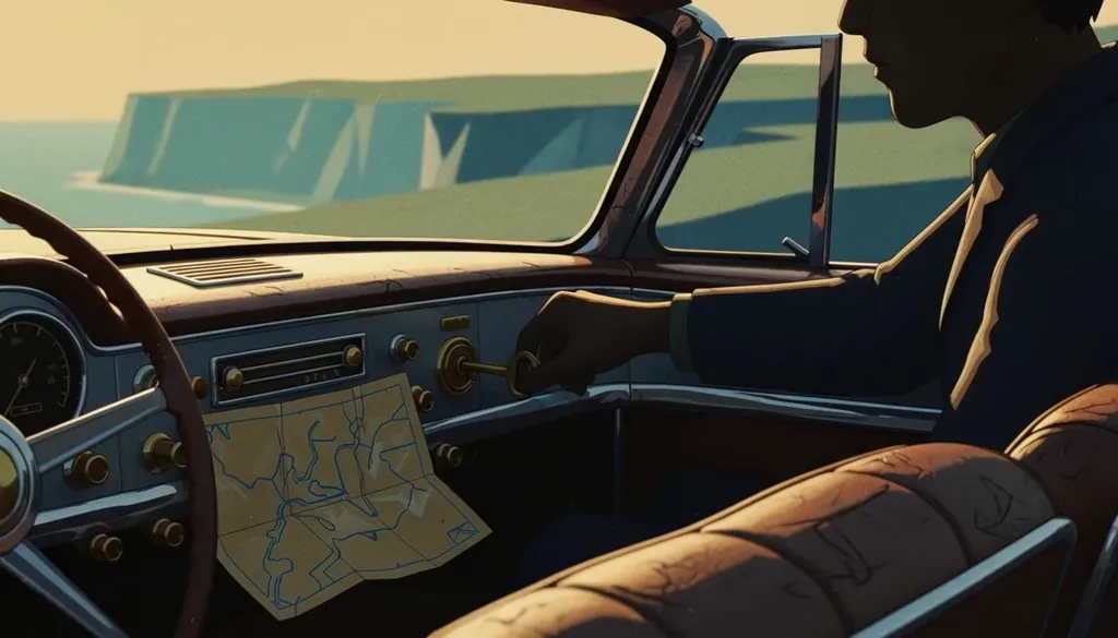 Sun-Soaked Roadtrip: Mid-Century Voyage