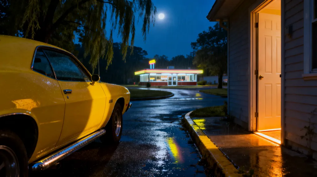 Neon Contraband: Late-Night Onion Ring Rebellion