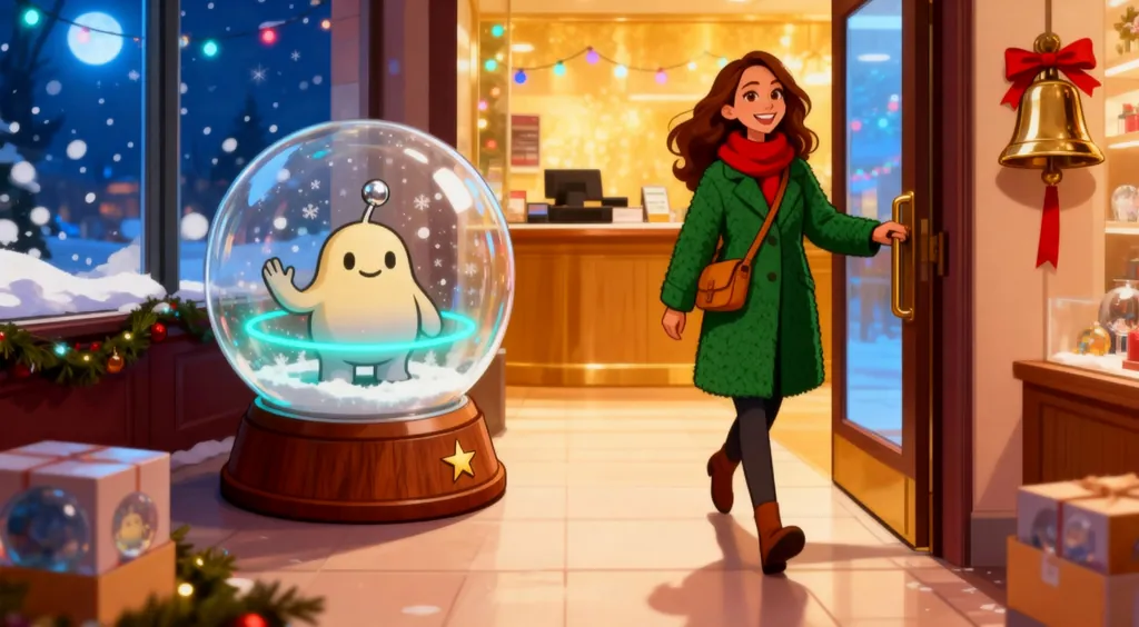 Warm Wishes at the Snow-Globe Shop