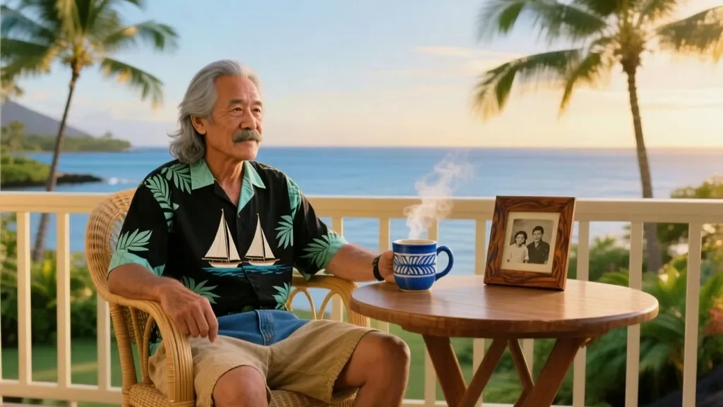 Tropical Christmas Morning Reverie