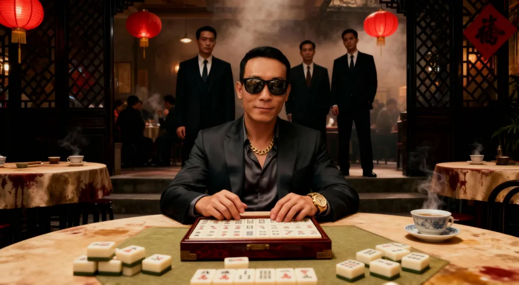 Neon Oaths in Rainy Guangzhou