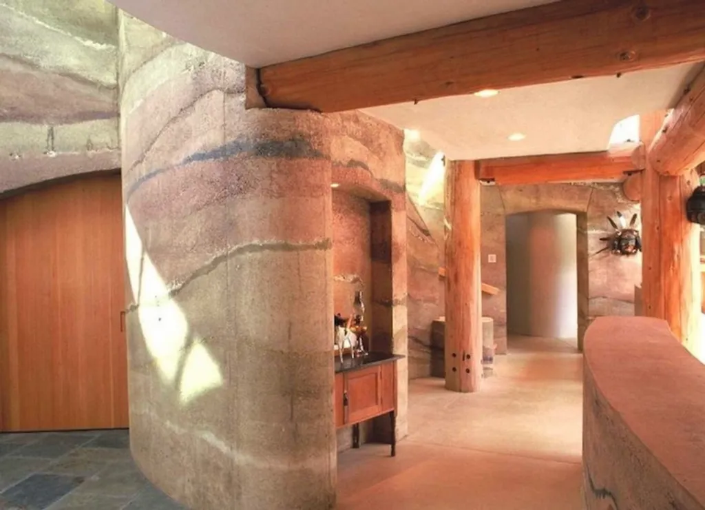 rammed earth commercial