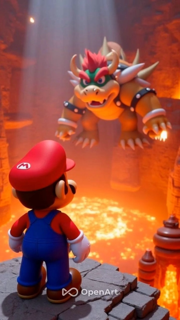 Showdown Above the Lava Moat