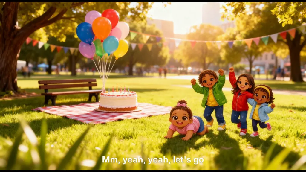 Birthday Beat in the Sunny Park