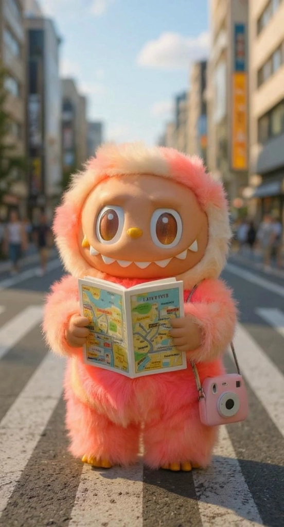 Fluffy Monster’s Tokyo Street Adventure