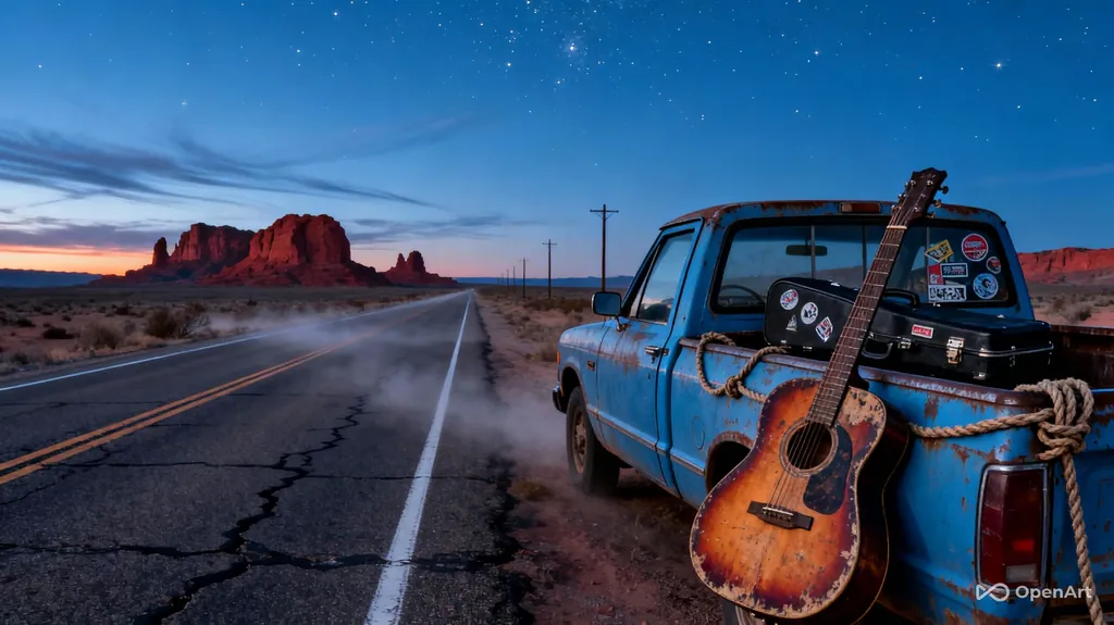 Dust, Strings, and the Long Road