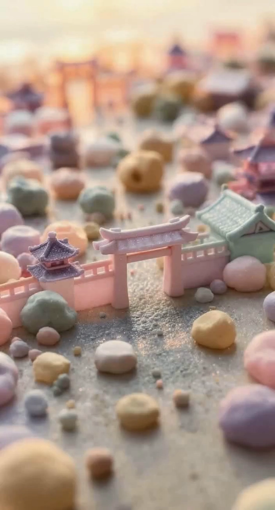 Pastel Kyoto in Miniature